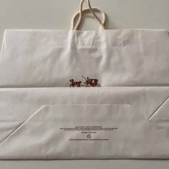 Coach Gift Bag New Size M - Picture 3 of 3